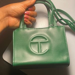 Telfar Small Dark Green Bag